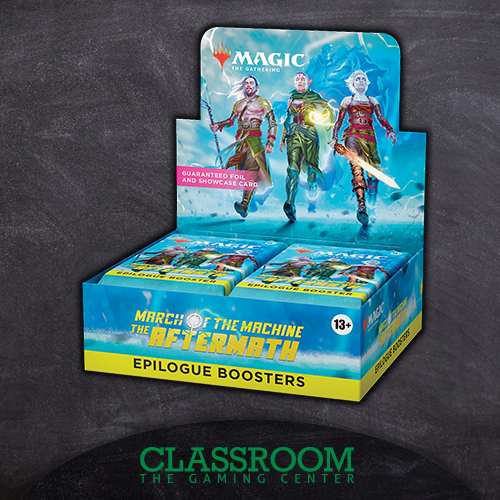 MTG Magic: The Gathering - March of the Machine: The Aftermath: Epilogue  Booster Box | Shopee Malaysia