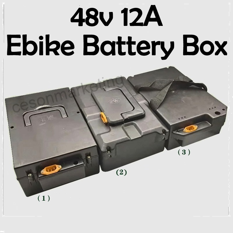 48V12A Ebike Battery Box E Scooter Battery Container Kotak 48v20A