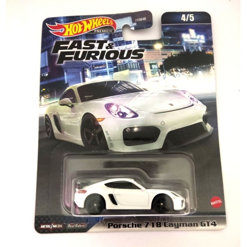 Porsche 718 Cayman GT4 Fast And Furious fnf Hot Wheels | Shopee Malaysia