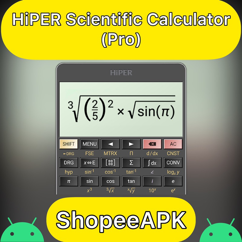 {LIFETIME} HiPER Scientific Calculator (Pro) [READ_DESCRIPTION_FIRST] Shopee Malaysia
