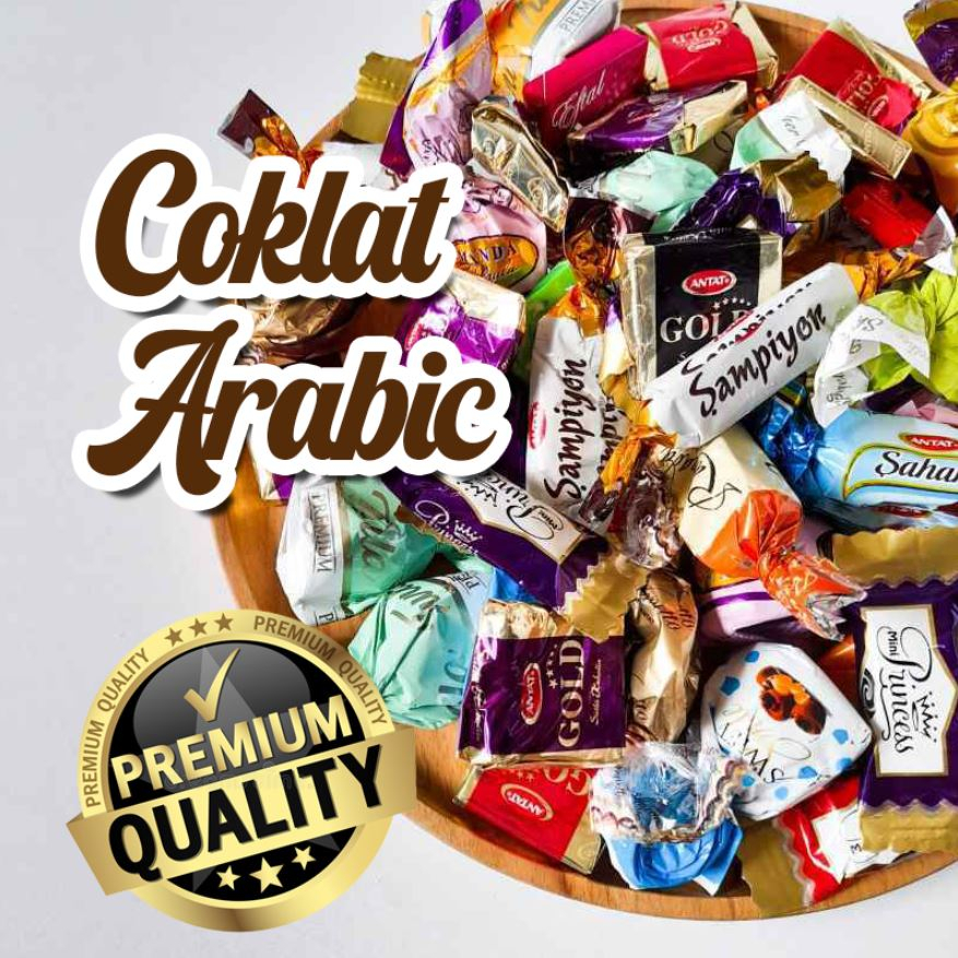 CokLat Arab Halal Murah ViraL l Assorted Dubai/Turkish Chocolate Mix