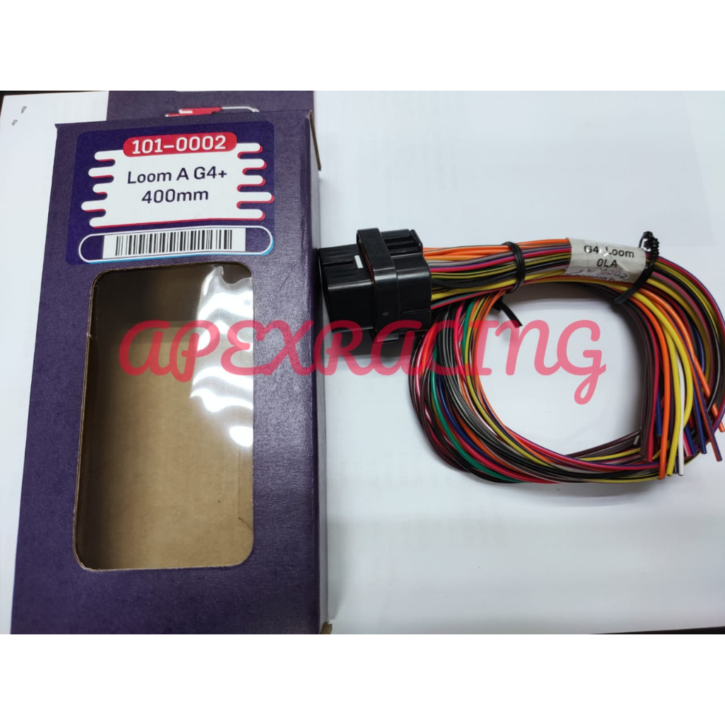 LINK ECU G4X G4+ WIRING LOOM A, LOOM B, 400MM, FOR ATOM MONSOON STORM