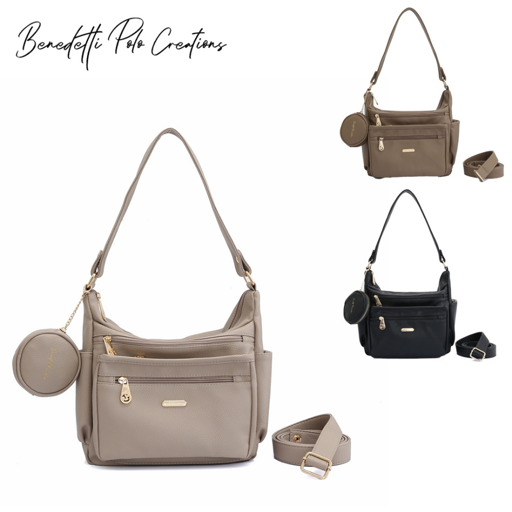 Benedetti POLO Creations Nayeli IV Hobo Bag | Shopee Malaysia