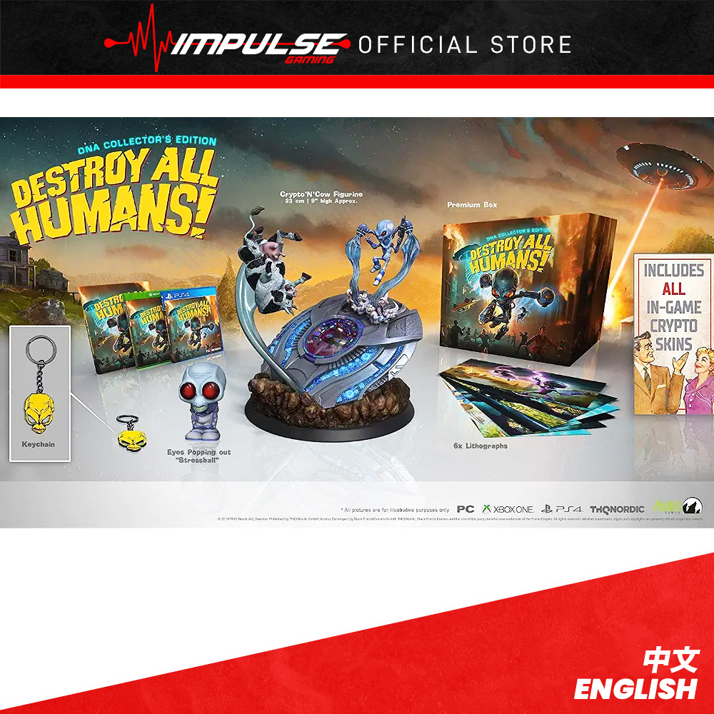 Destroy all humans collector's deals edition ps4