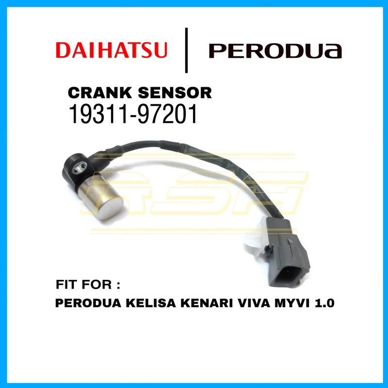 Perodua Kelisa kenari viva Myvi 1.0 Crank Shaft Sensor Shopee Malaysia