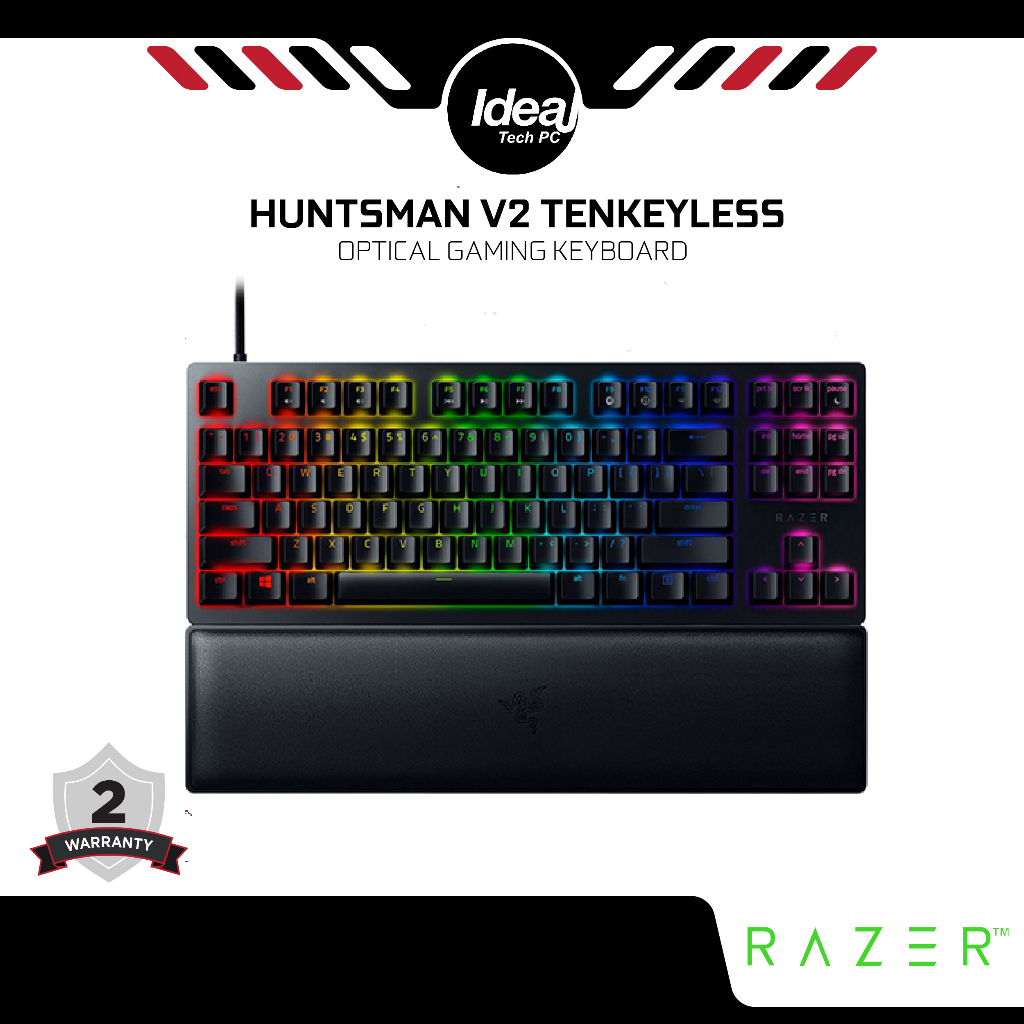 Razer Huntsman V2 Tenkeyless | Optical Gaming Keyboard | Shopee Malaysia