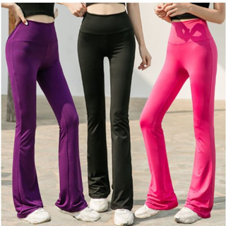 Yoga Pants Women's Running Fitness Pants Cotton Breathable plus Size  Straight Slimming Sports Mop Pants