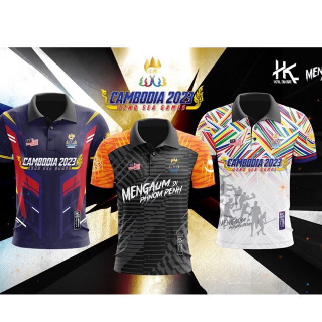 SUKAN SEA 2023 TSHIRT FULL SUBLIMATION | Shopee Malaysia