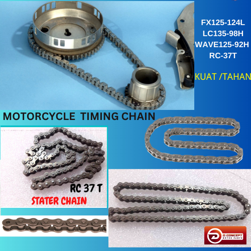 Rantai Timing Chain/Stater Chain CompYamaha LC135/Suzuki FX125/Wave125