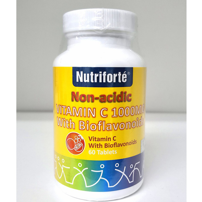 NUTRIFORTE NonAcidic VITAMIN C 1000MG+BIOFLAVANOIDS 60'S Shopee Malaysia