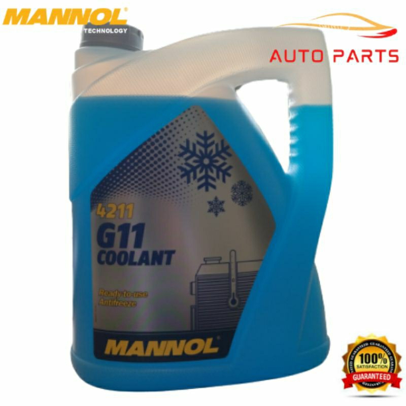 MANNOL G11+ COOLANT 4211 READY TO USE ANTIFREEZE [5L] Shopee Malaysia