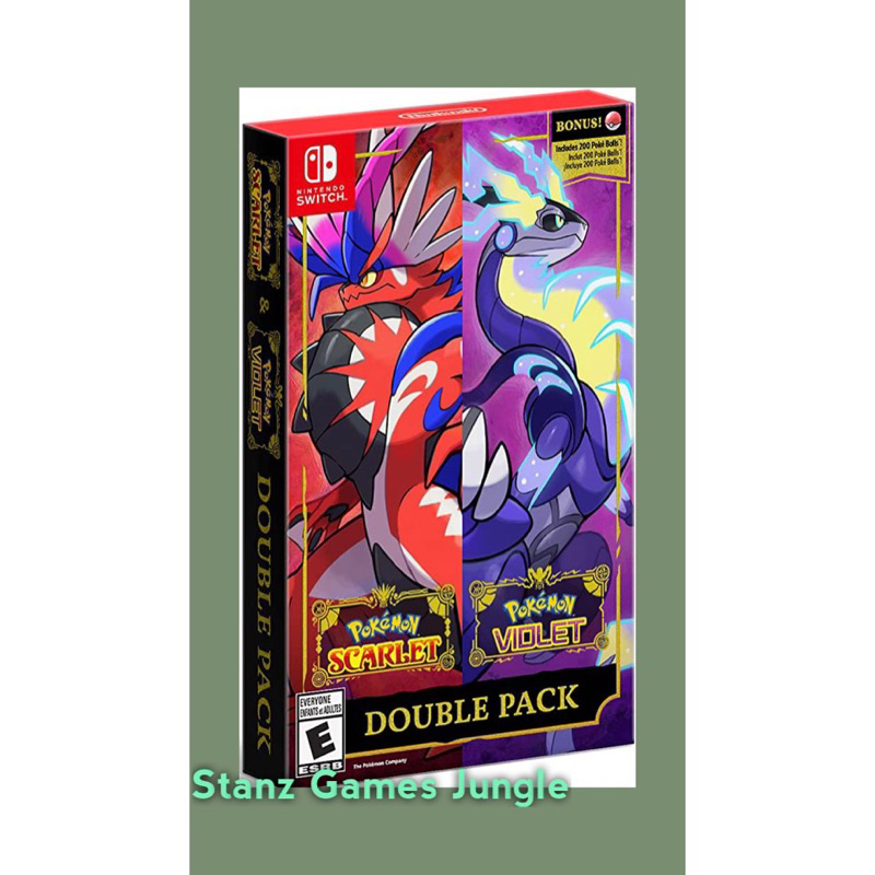 NS POKEMON SCARLET&VIOLET DOUBLE PACK (US/HK) | Shopee Malaysia