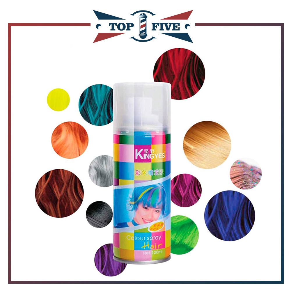 KINGYES Color Hair Spray 120ml | Shopee Malaysia