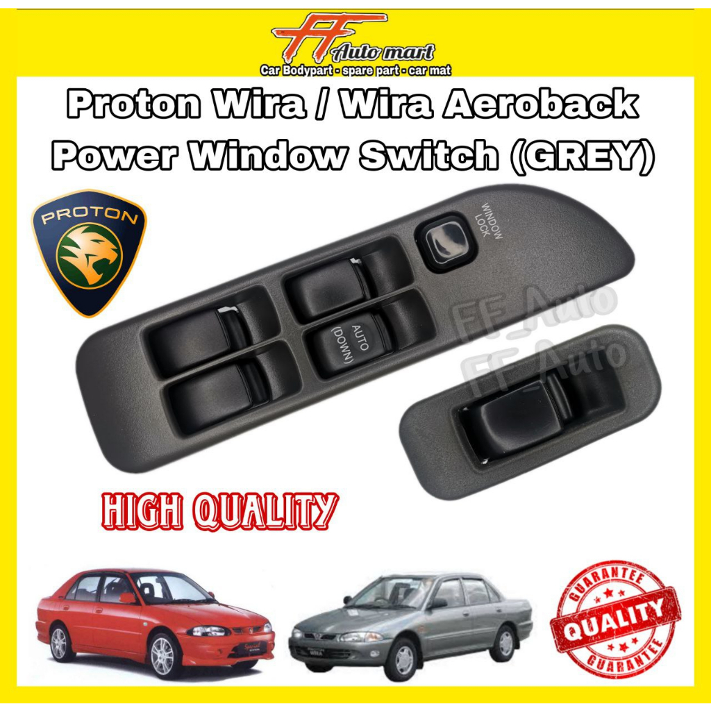 Proton Wira Sedan / Wira Aeroback Power Window Switch (Main / Sub