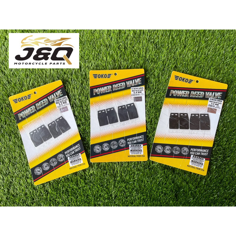 RXZ Y125Z Y125ZR OKO V4 V FORCE RACING CARBON REED VALVE PLATE 0.3M 0 ...
