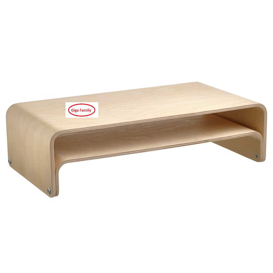I K E A VATTENKAR Laptop/monitor stand, birch, 52x26 cm | Shopee Malaysia