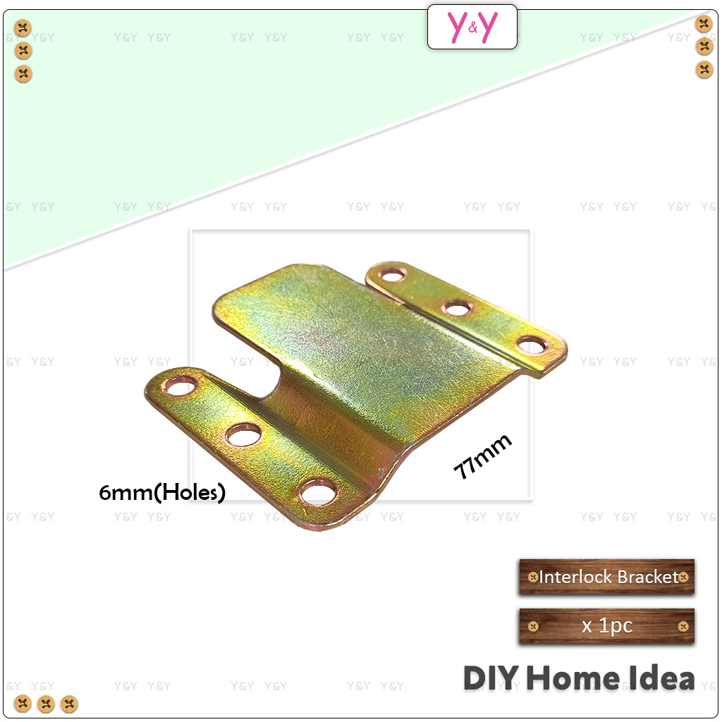 Y&Y Eco Universal Sofa Interlock Bracket / Connector Hook Bracket