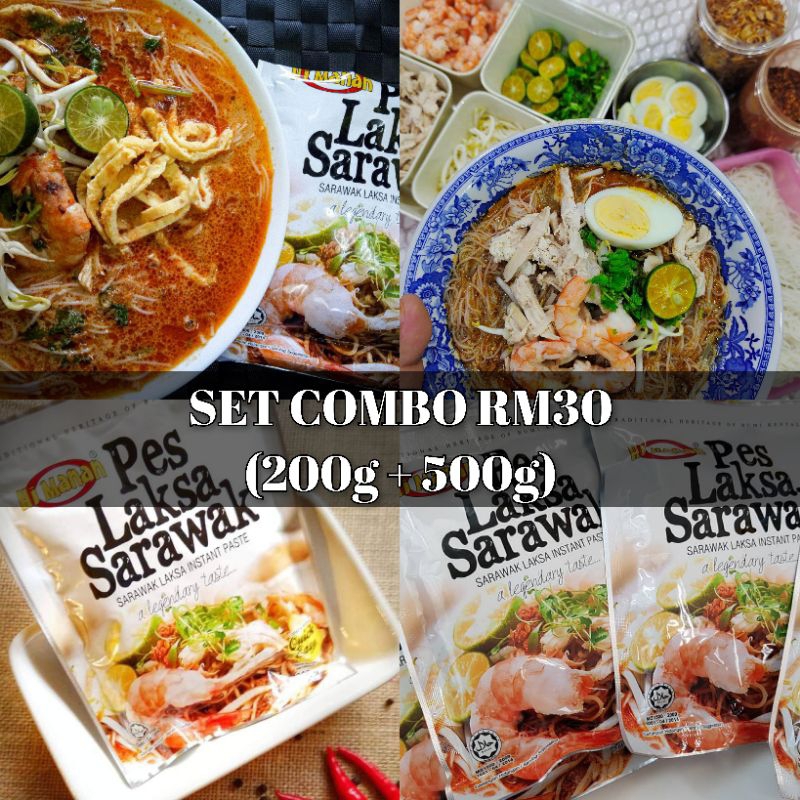 SET COMBO PES LAKSA SARAWAK HAJI MANAN | Shopee Malaysia