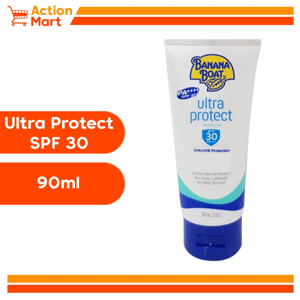 Banana Boat Ultra Protect Sunscreen Lotion SPF 30 90ml (Expired Date