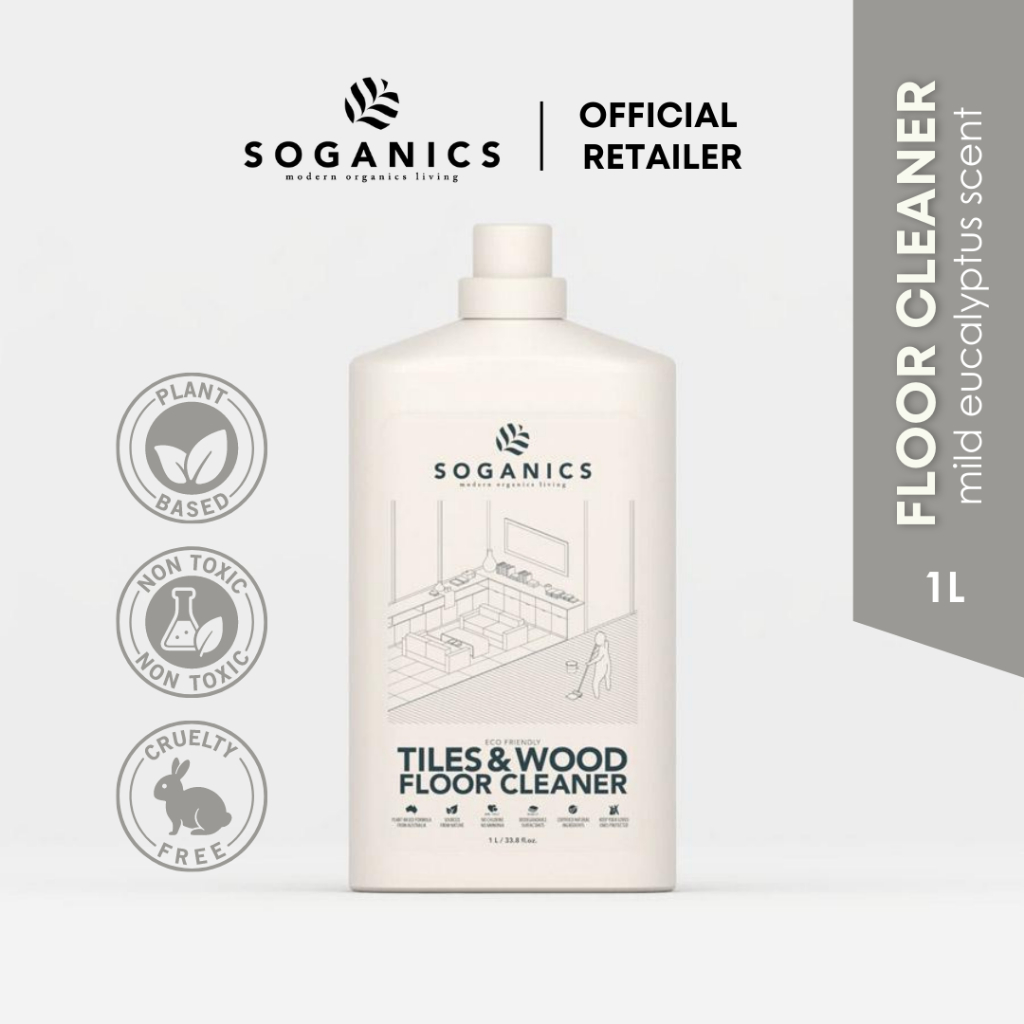 SOGANICS Eucalyptus Floor Cleaner (1L) Shopee Malaysia