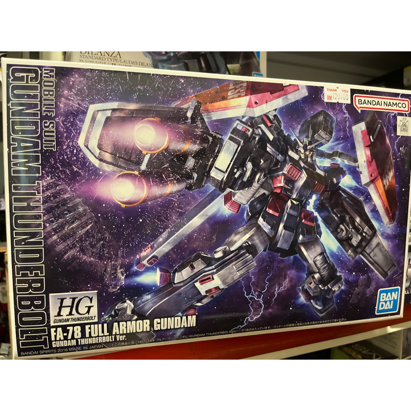 HG 1/144 FA-78 Full Armor Gundam Thunderbolt Ver. Bandai | Shopee Malaysia