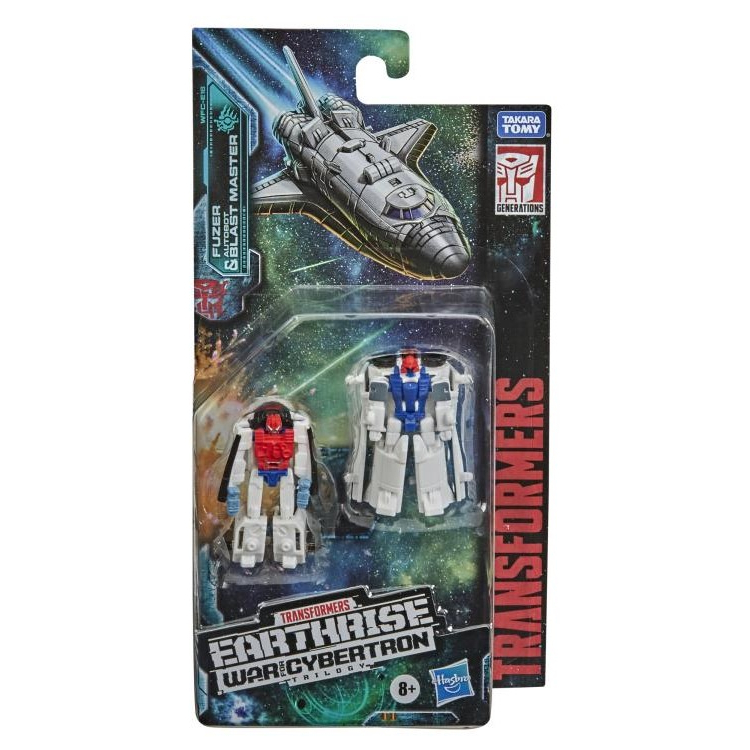 Transformers Generations War For Cybertron: Earthrise Micromaster Hot Rod Patrol - Confezione Da 2 Figure Da 3,8 Cm Per Bambini 8+ Anni