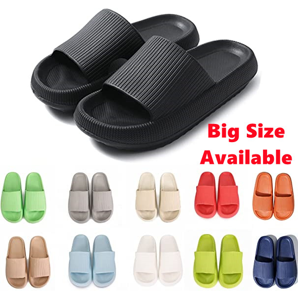 Slipper Selipar Pillow Unisex Cloud Air Slide Slipper Thick Sole Comfy ...