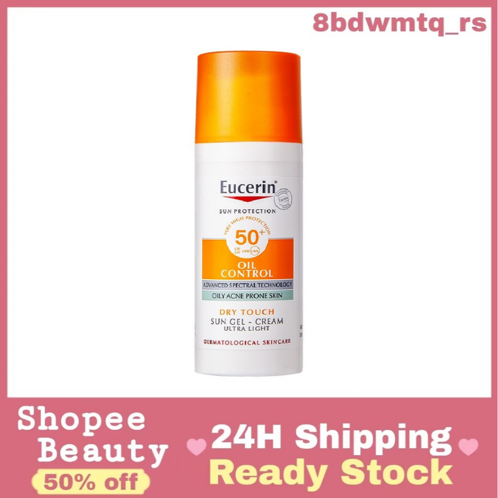 Eucerin Oil Control Dry Touch Oily Acne Prone Skin Sunscreen Sunblock