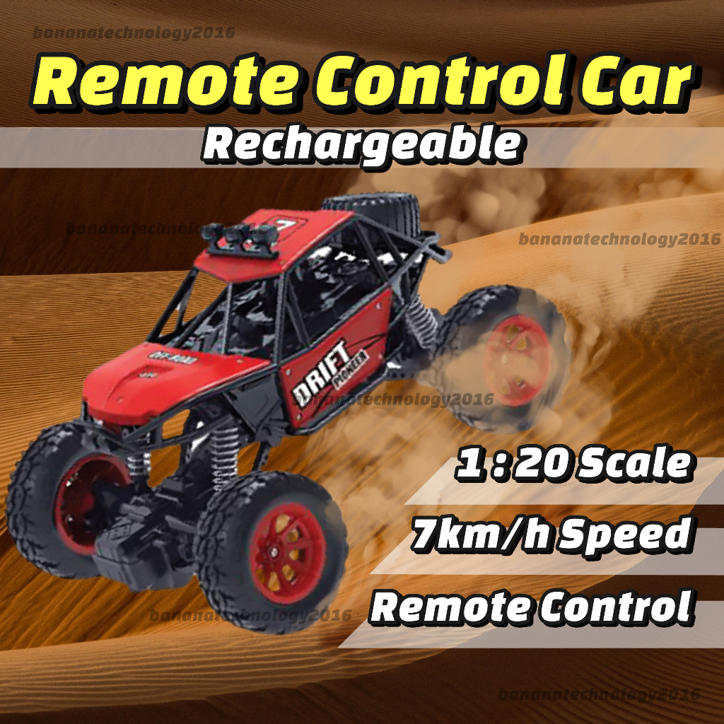 Remote Control Car Rechargeable 120 RC 27Mhz OffRoad RC Electric Car