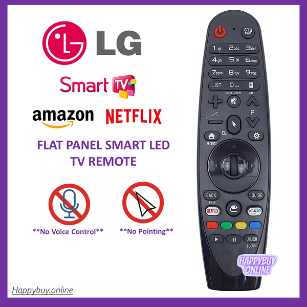 LG WebOS Smart TV Remote LG Smart TV Netflix Amazon Remote Control (MR ...