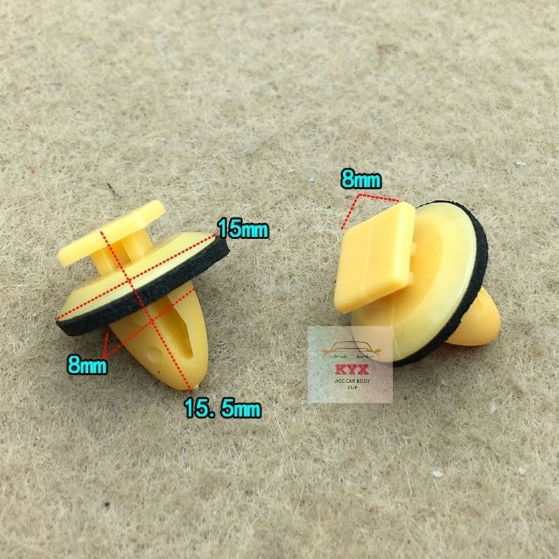(10/pcs) PERODUA AIZA AXIA BEZZA MYVI BUMPER FRONT SIDE SKIRT CLIP
