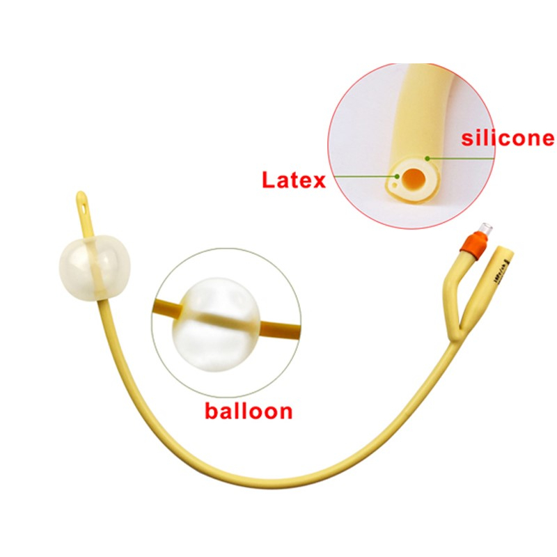 (mda Reg) 2way Foley Catheters Sterile Pack Silicone Coated ( 16fr 