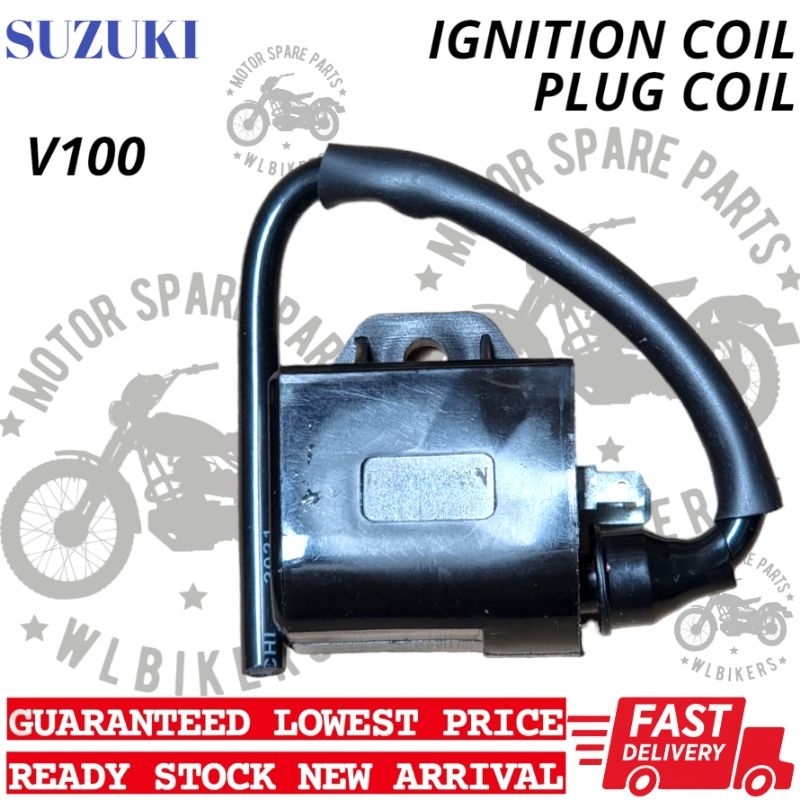SUZUKI RC RC80 BEST RG RGV RG110 VS125 V100 MZ125 SMASH IGNITION COIL ...