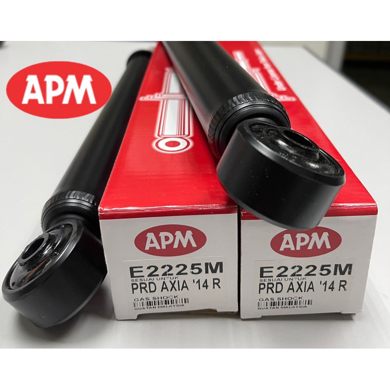 Apm Perodua Axia Bezz Gas Shock Absorber Rear Set Pcs Shopee Malaysia