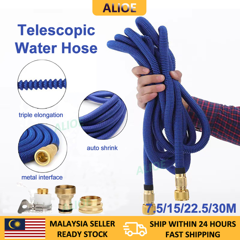 hose pipe car wash set water hose magic telescopic paip garden flexible
