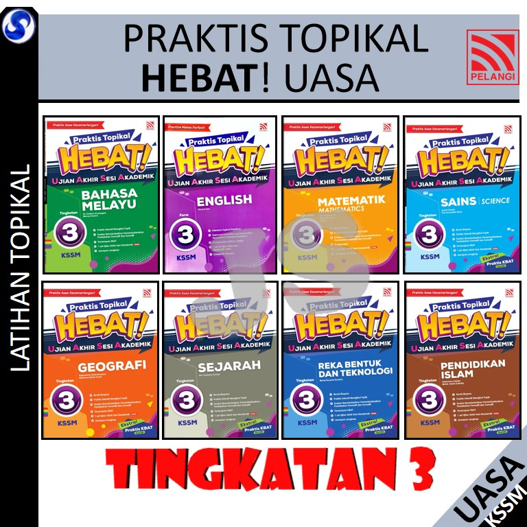 PRAKTIS HEBAT TINGKATAN 3 UASA TOPIKAL KSSM | B.MELAYU/ENGLISH ...