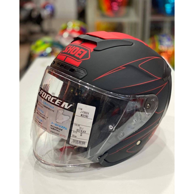 SHOEI J-Force4 バイザー カラフル - セキュリティ・セーフティ