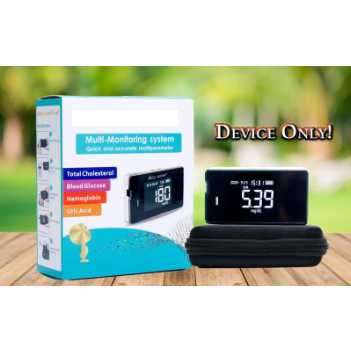 4 IN 1 MULTIFUNCTIONAL BLOOD CHECK [METER ONLY] Cholesterol & Glucose ...