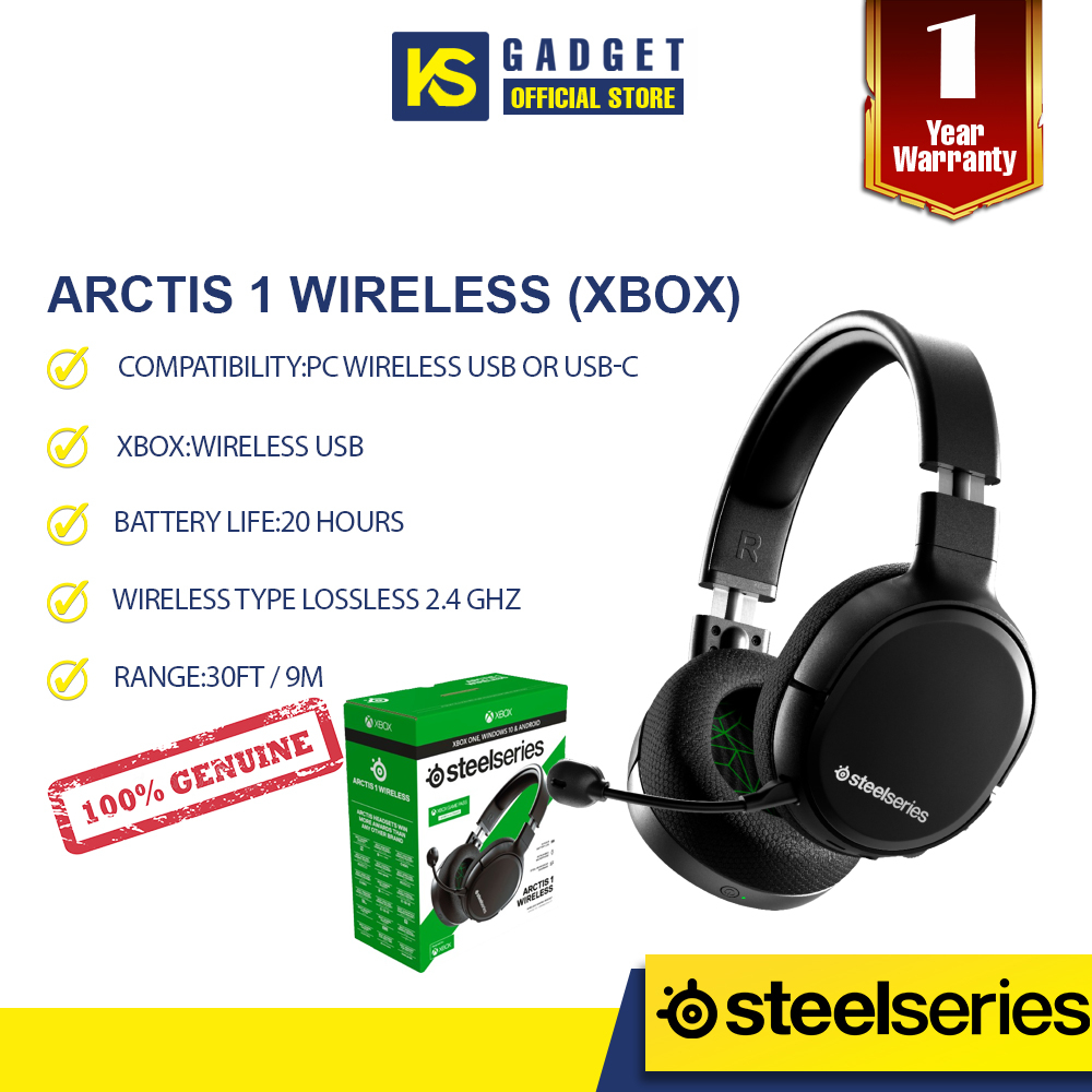 How to use arctis 2024 1 wireless on xbox