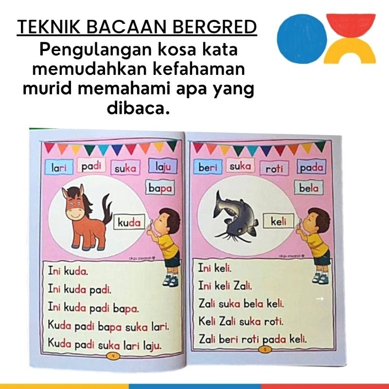 Suku Kata Books Latihan Lancar Membaca Prasekolah Tadika Tahun 1 - Buku ...