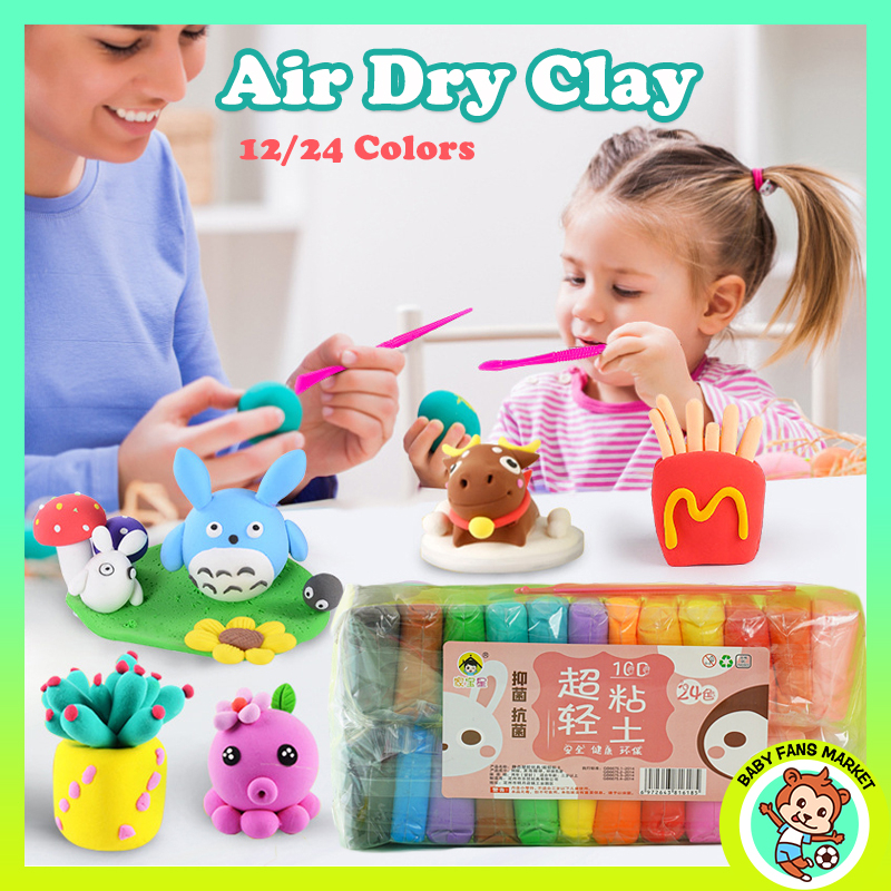 36Colours Super Light Clay Butter Slime/Polymer Light Clay/NonToxic