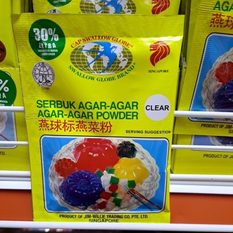 Serbuk Agar-Agar / Swallow Globe Agar-agar Powder 10g | Shopee Malaysia