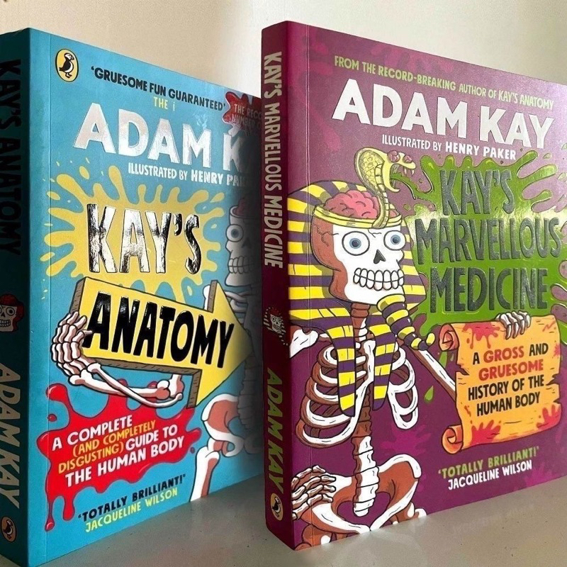 (2books) ADAM KAY Kay’s marvelous medicine & Kay’s anatomy | Shopee ...