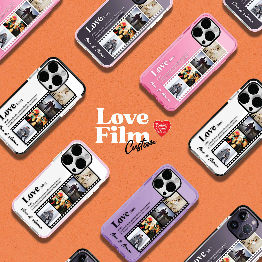 LOVE FILM CUSTOM DESIGNATED PHONE CASE FOR IP6 UNTIL 14 PRO MAX ...