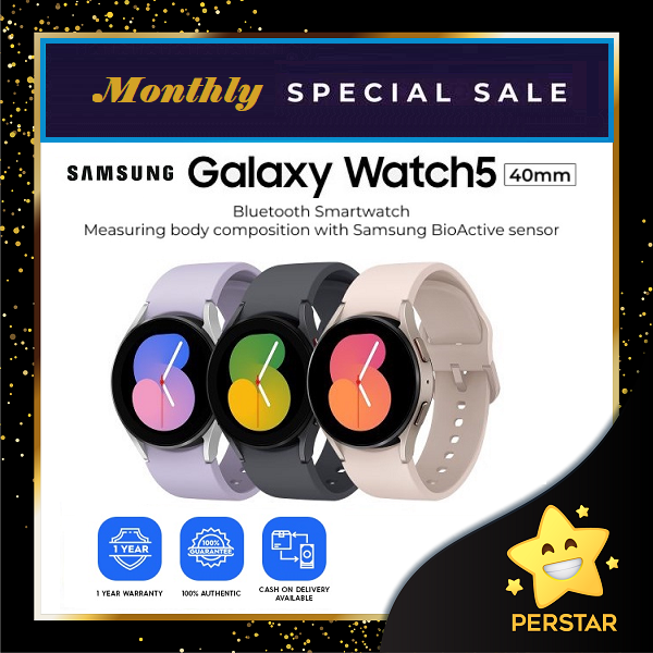 [ READY STOCK ] Original Samsung Galaxy Watch Active R500 (40mm)/Galaxy