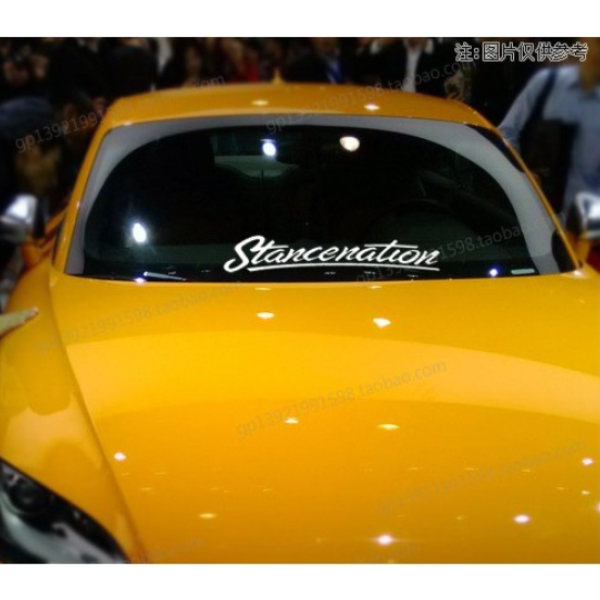 StanceNation windscreen sticker for perodua alza myvi axia honda civic ...