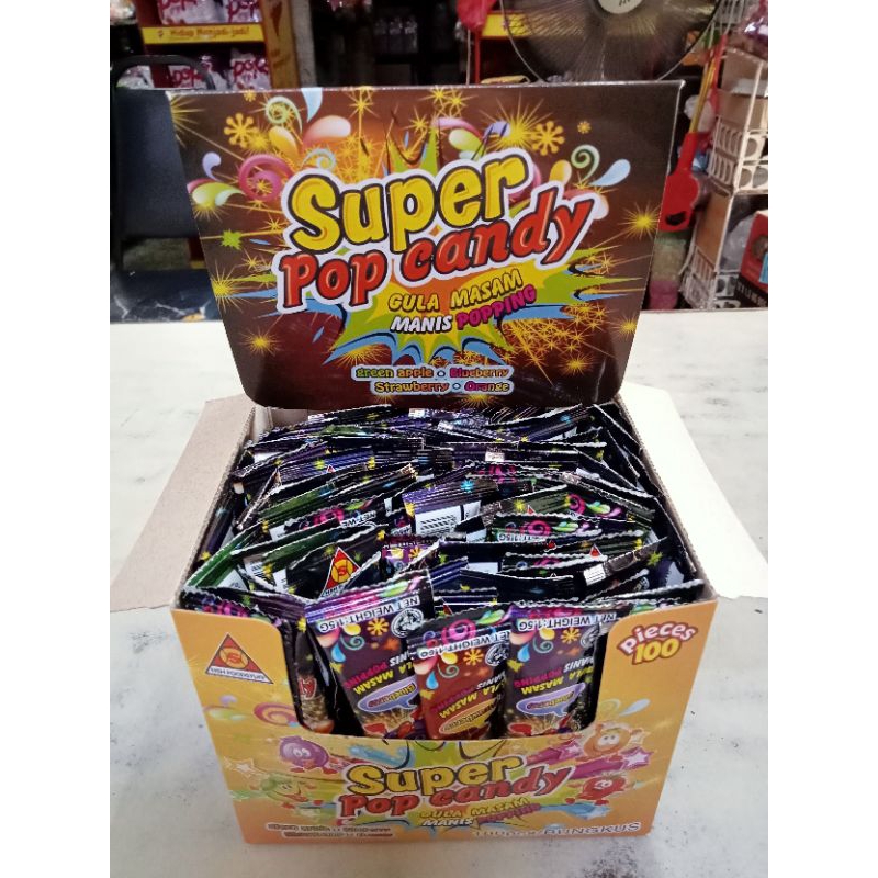 MALAYSIA Childhood Memory Mixed Fruits Flavor Popping Candy Shopee