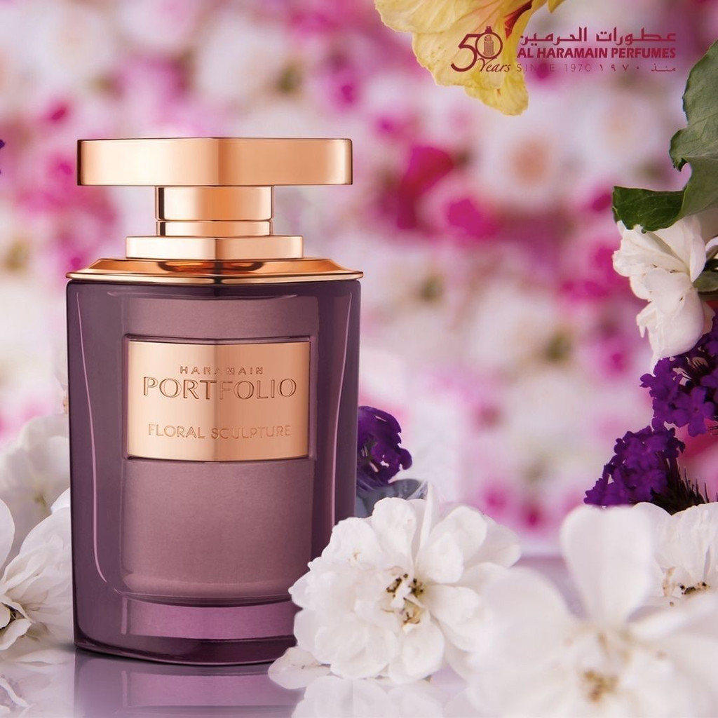 Portfolio Floral Sculpture by Al Haramain, 2.5 oz EDP Spray for Unisex main image 0