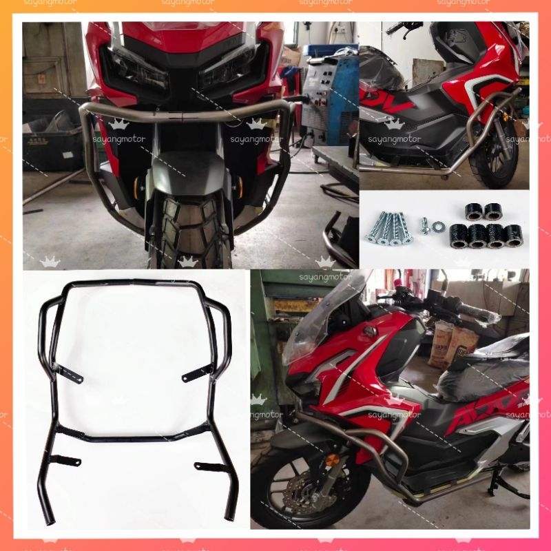 Honda Adv Adv Crash Bar Full Set Honda Adv Cc Body Protecto