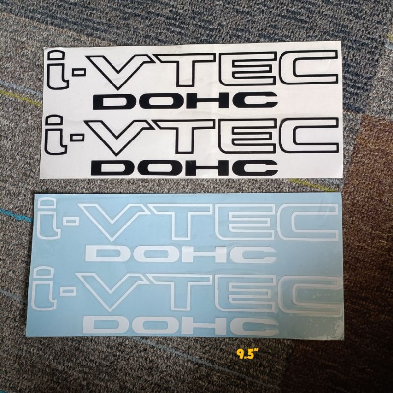 STICKER PINTU KERETA = I-VTEC ( 1 set ) | Shopee Malaysia